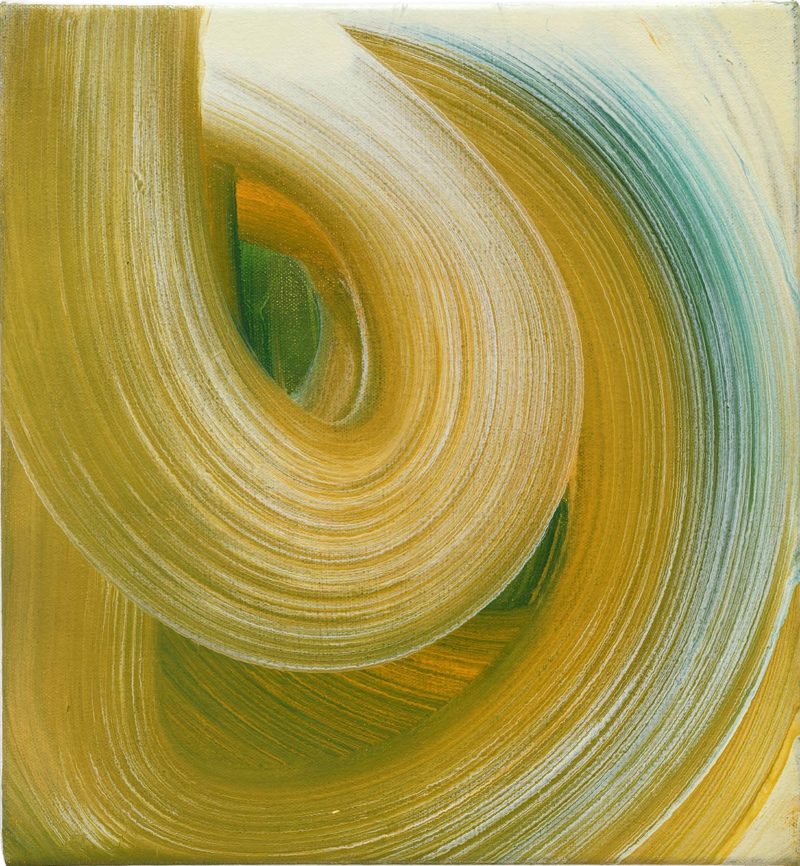 Trance. Oil on canvas. 30 x 28cm. Amanda Ansell