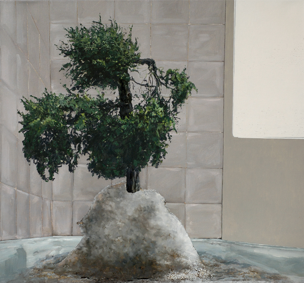 Island of Despair. Oil on canvas. 100 x 110cm. Amanda Ansell