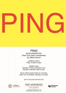 Read more about the article PING Exhibition at The Minories Galleries