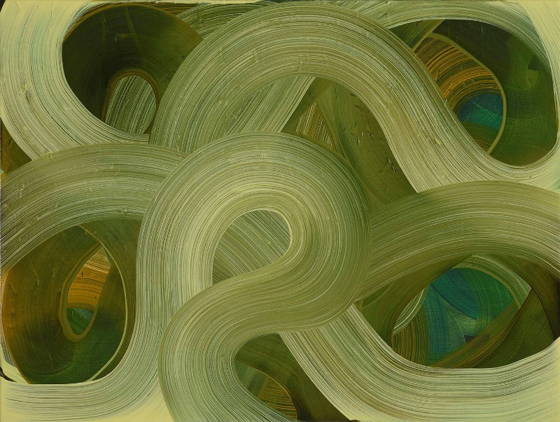 Liquid Gold, Oil on canvas, 45 x 60cm. Amanda Ansell