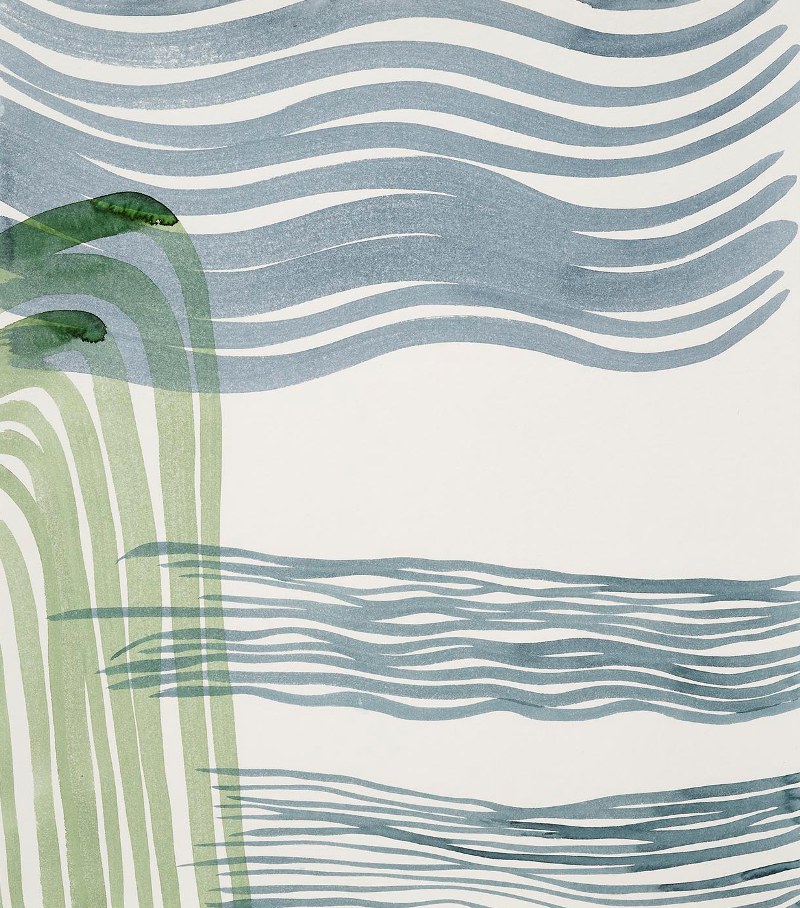 Amanda Ansell_Riverine 1_watercolour_on bamboo paper_48x42cm