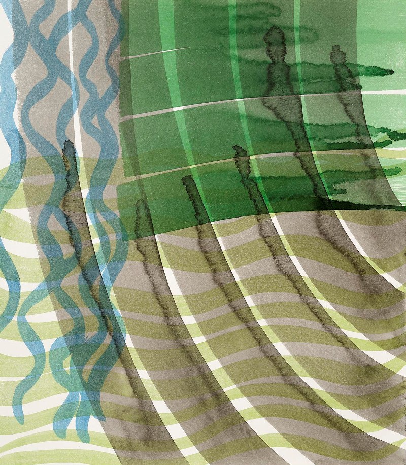 Amanda Ansell_Riverine 5_watercolour_on bamboo paper_48x42cm
