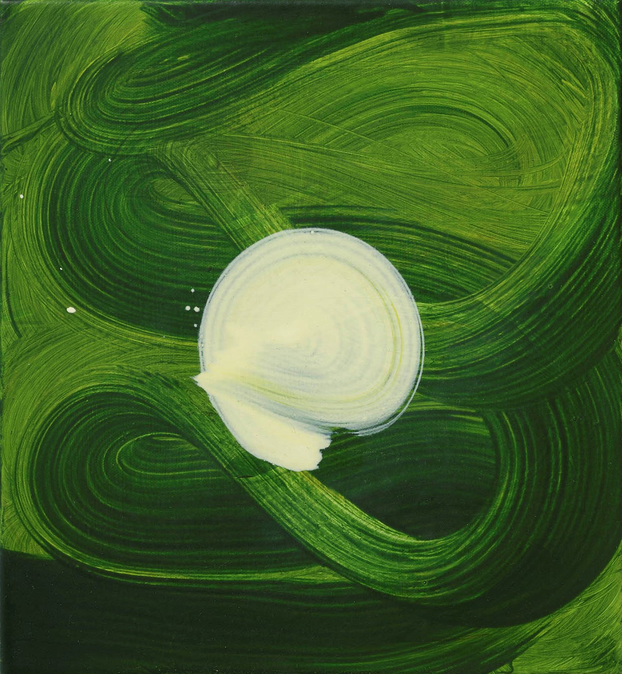 Amanda Ansell. Nexus Dawn. Oil on canvas, 2023